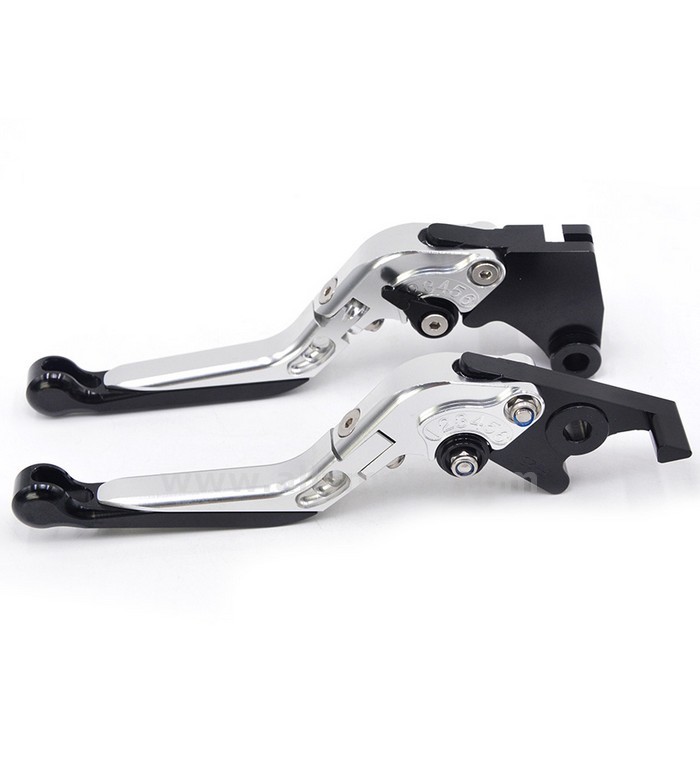 008 Silver Folding CNC Motorbike Brakes Clutch Levers For Honda CBR900RR NC700 S X-3